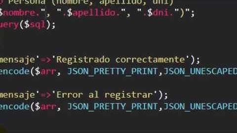 Retrofit con php y android (Peticiones Post)