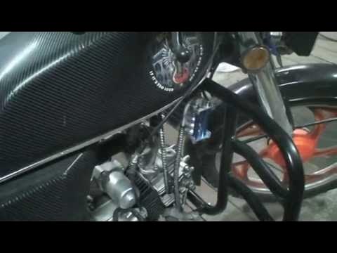 Мопед АльфА-масляное охлаждение(обзор и тест) - YouTube