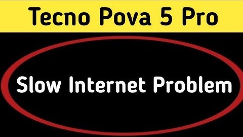 techno pova 5 Pro slow internet problem, how to solve slow internet problem