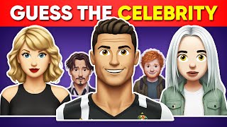 Guess The Celebrity by Emoji 🤔 | Celebrity Quiz