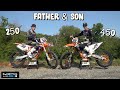 DREAM COME TRUE!! RIDING BIG BIKES WITH MY SON!