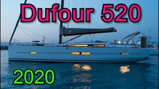 Обзор яхты  Dufour 520  2020 г.