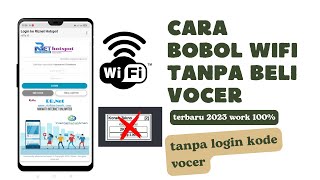 Cara Bobol Wifi Voucher Terbaru 2023 dijamin work 100%
