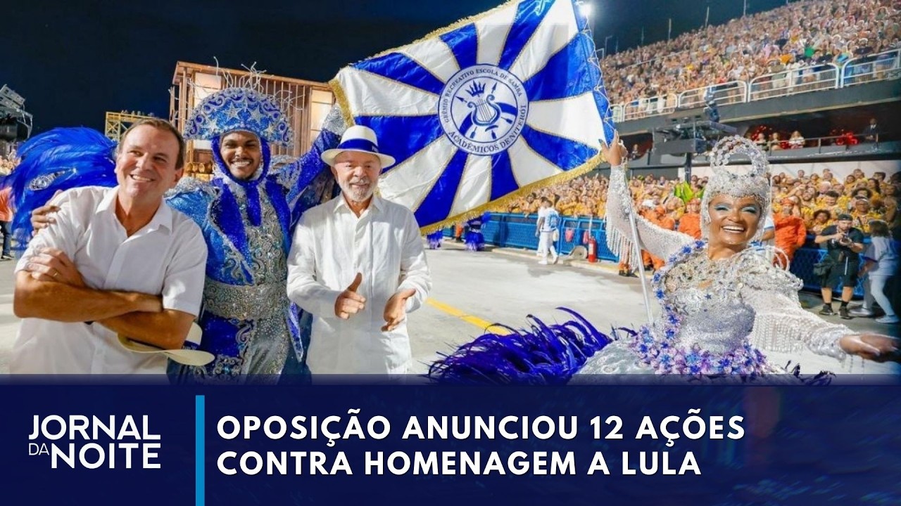 Ações judiciais contra homenagem a Lula