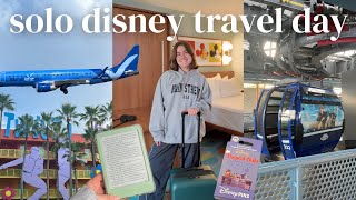 DISNEY WORLD VLOG | SOLO TRIP TRAVEL DAY | pop century resort, flight to orlando, hollywood studios