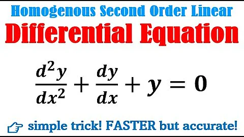 Solve d2y/dx2+dy/dx+y=0