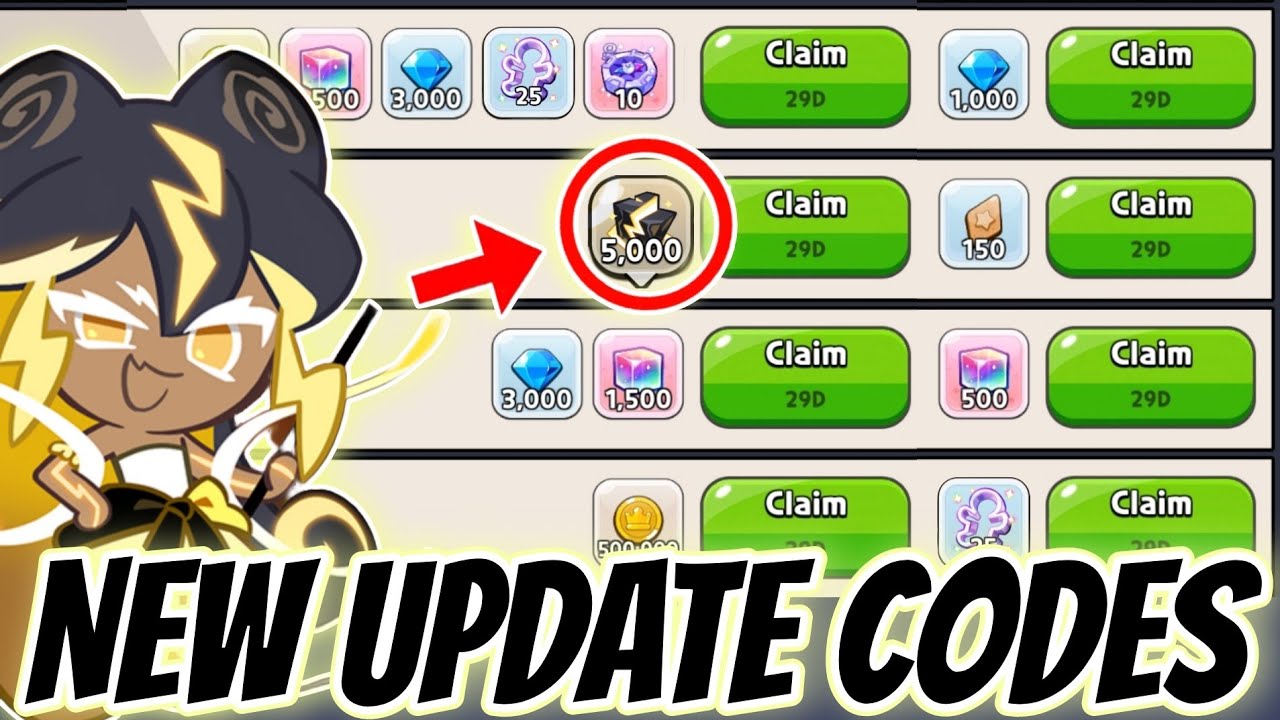 NEW UPDATE CODES 😭 Free Legendary in Cookie Run Kingdom 2024 - YouTube