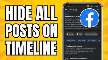 How to Hide All Post on Facebook Timeline From Friends (Quick Tutorial)