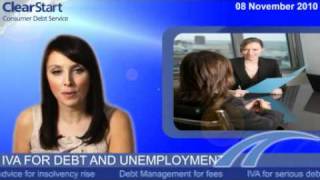 IVA for debt and unemployment