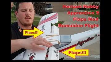 E-flite - Apprentice S 15e - Flaps Mod - Remaiden Flight