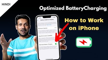 Optimized Battery Charging - How to Work on iPhone | Keep Your iPhone Battery Health (HINDI)