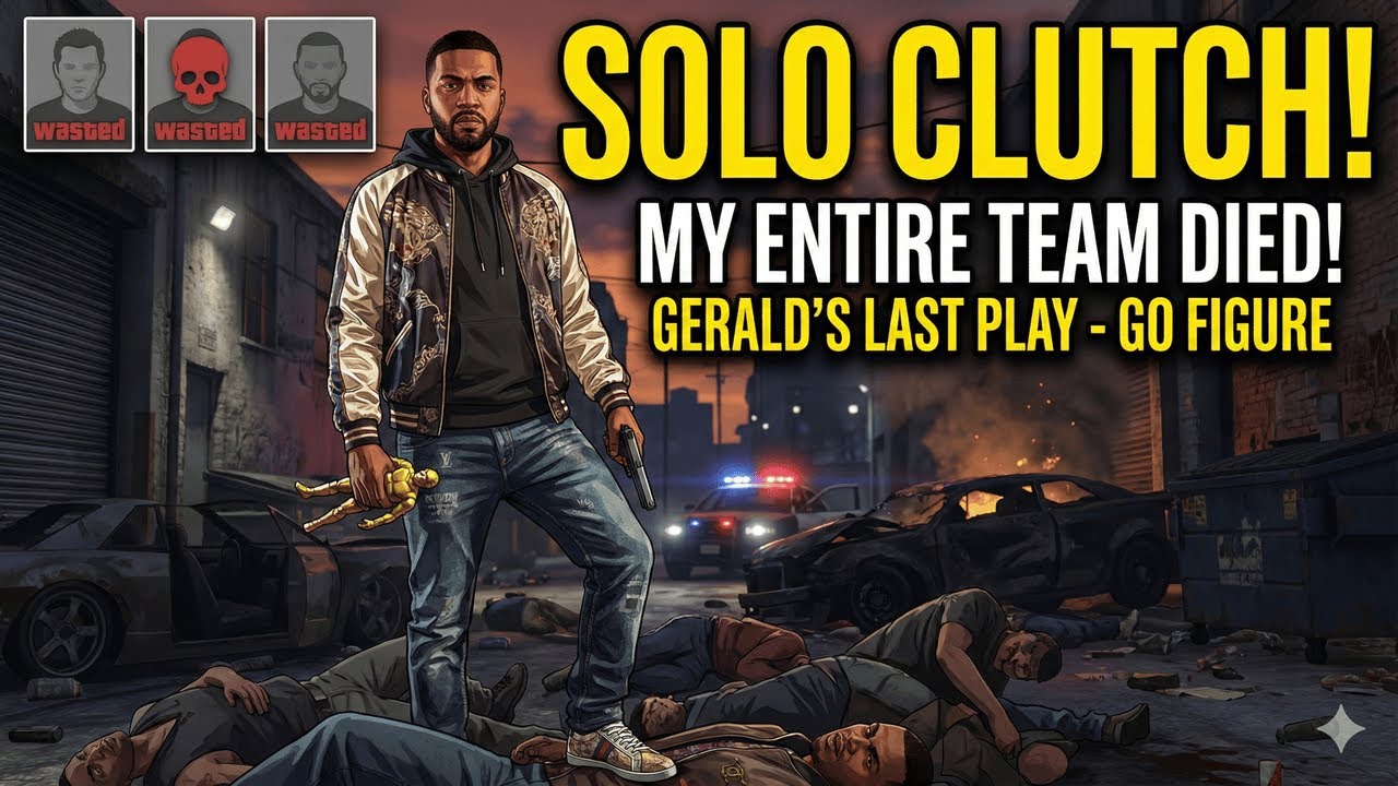 SOLO CLUTCH! Вся моя команда погибла в задании Джеральда «Последняя игра — поди разберись»