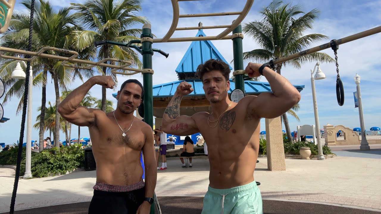 BEACH REPS AND SETS WITH THE FLORIDA CREW