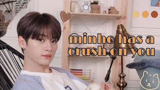 картинка: [Stray Kids] Минхо влюблён в тебя [перевод]