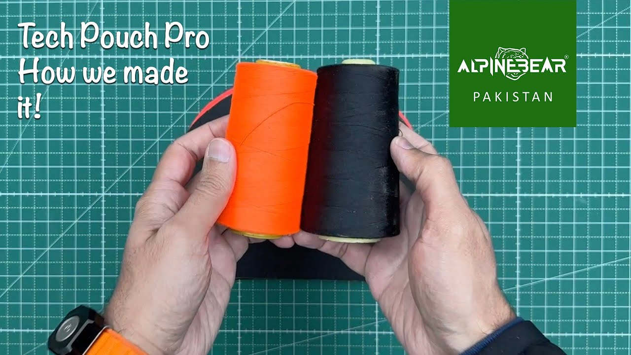 How we make Tech Pouch | Alpinebear