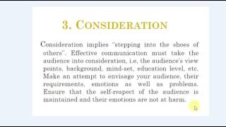 what are 7 C's in bussiness communication