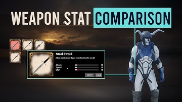 Weapon Stat Comparison in Inventory - Unreal Engine 5 Action RPG #188