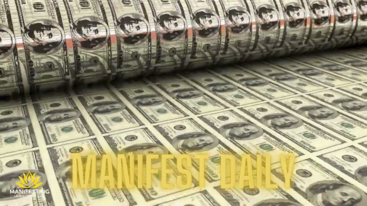 Wealth Visualization (10 Minutes)—Watch $100 Bills Print & Manifest Money FAST!