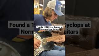 Mike Gannon Playing Slide On A 1932 Dobro Cyclops At