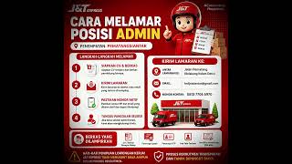 Lowongan Kerja Admin J&amp;t Express Siantar