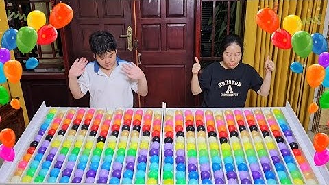 Family Game | Ball Sorting Challenge Using Only One Hand ☆ level 09