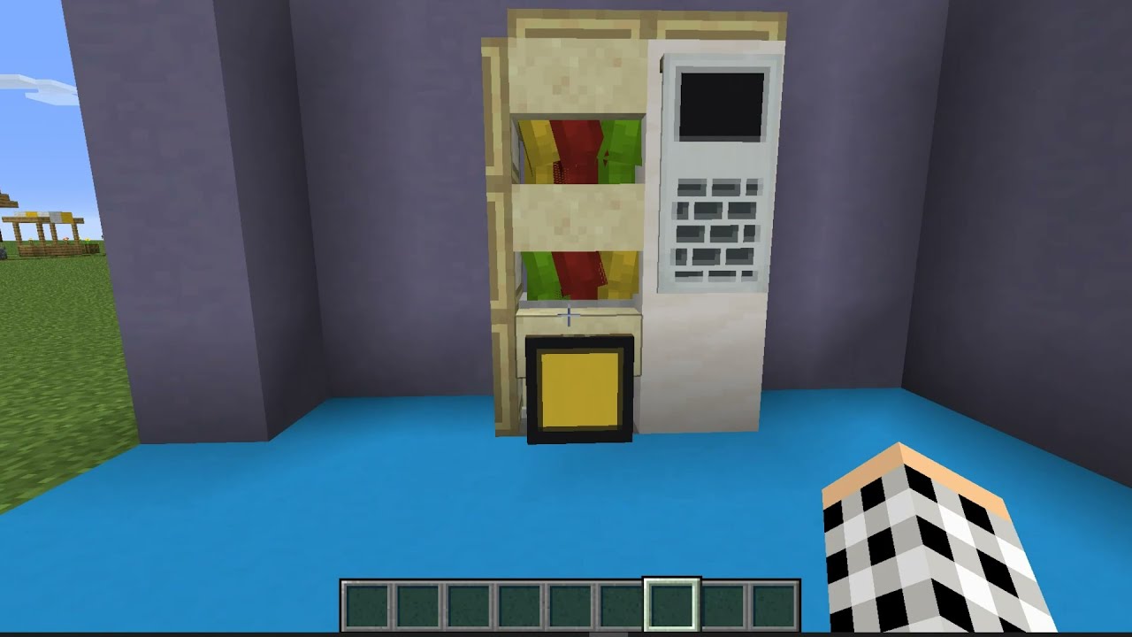 A villager spies on me in Minecraft when I make a vending machine - YouTube