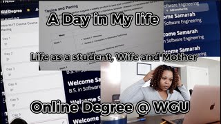 Pursuing an ONLINE Degree at WGU \\ B.S in Software Engineering, DIL as a Mom and Student
