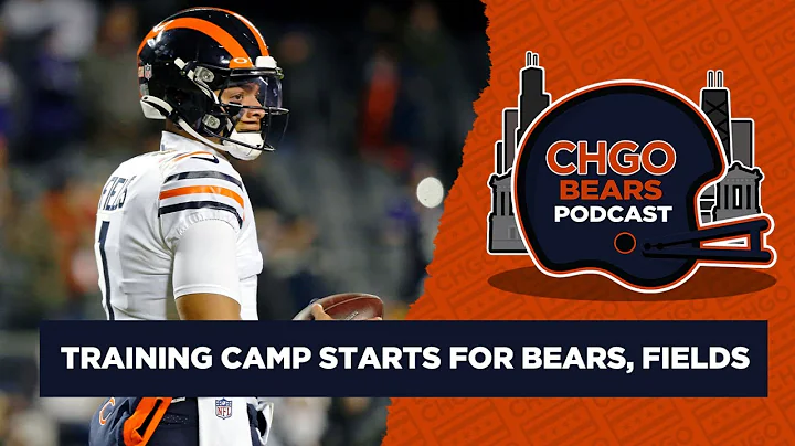 Justin Fields kicks off Chicago Bears minicamp at Halas Hall | CHGO Bears Podcast