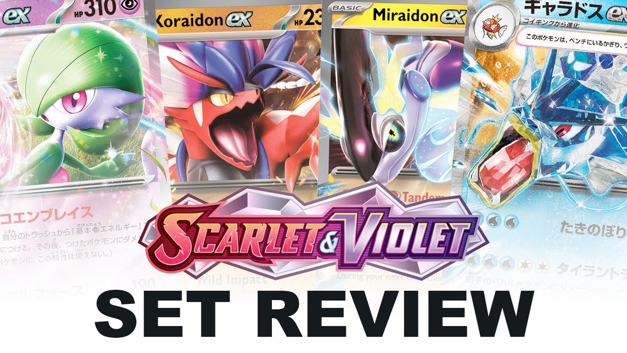 Scarlet and Violet ex Pokémon TCG Set Review