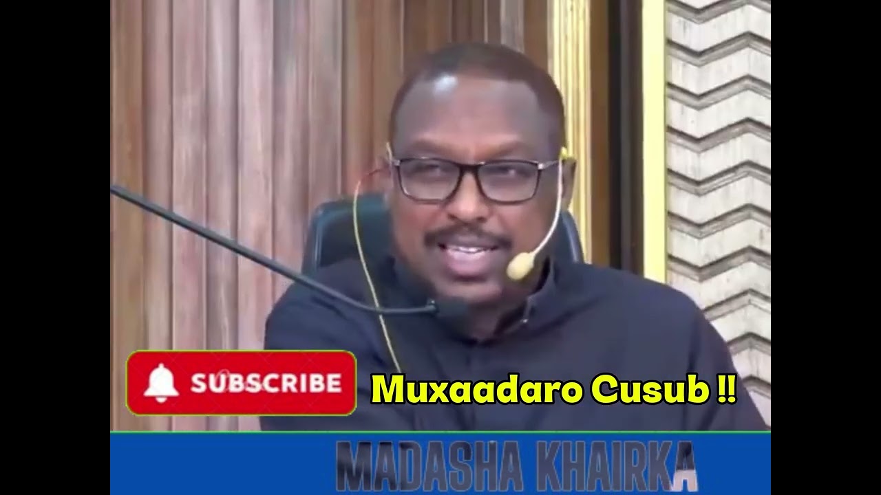 Muxaadaro Cusub ll Shekh Mustafe ll