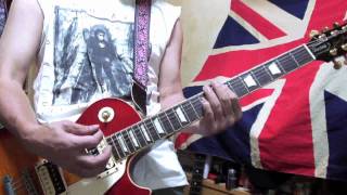 Sex Pistols : God Save The Queen \/ Tribute Guitar Cover.