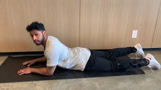 Prone Neck Retractions