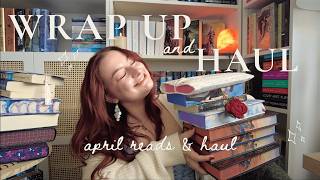 april reading wrap up &amp; bookish haul 📚✨❤️‍🔥 - fairyloot, special editions &amp; bookmark’s and more!
