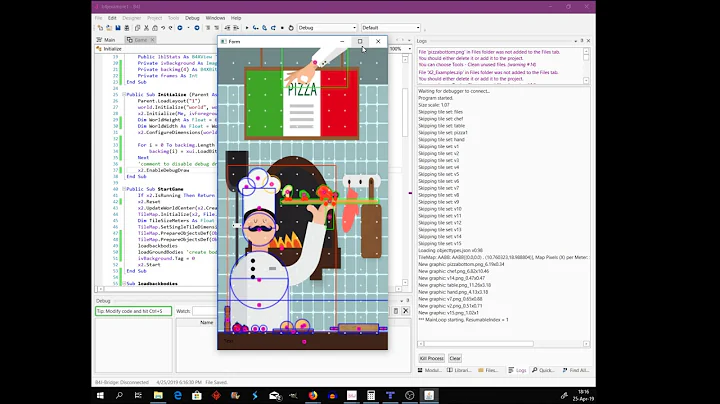 Pizza Antonio - B4X Game (Android + iOS) In Progress