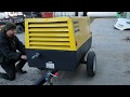 2006 atlas copco xas 97 portable air compressor