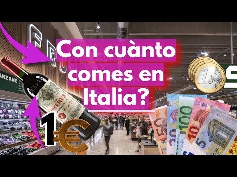 Video: Compras en los Mercados de Alimentos de Roma, Italia