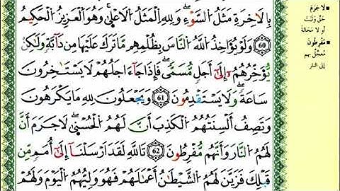 الصفحة 273: سورة النحل من الآية :55-64