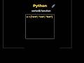 11. Sorting Strings in Reverse Order in Python #coding #datascience