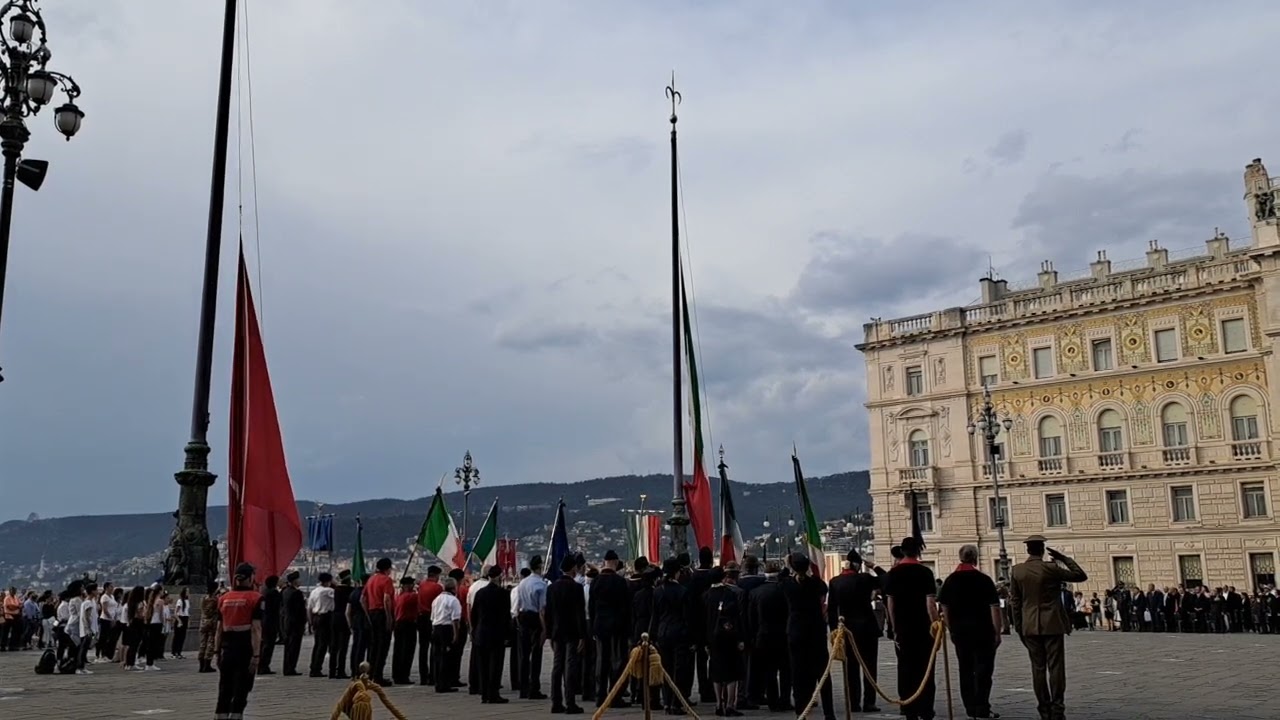 2 Giugno: ammainabandiera a Trieste