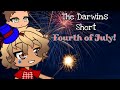 The darwins short  fourth of july  original gacha club short