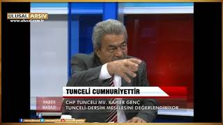 Kamer Genç Anlatıyor Tunceli- Dersim Meselesi - Haber Masası 26 Eylül 2013 Ulusal Kanal