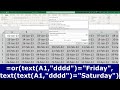 How to Create Calendar and Mark Weekend|Sequence Function|Conditional and Custom Formatting