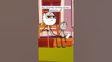 Grandpa serving perfect examples 🤣 #viral #foryou #relatable #darkhumor #animationmeme #funny