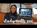 STUDY WITH ME @ UNI | day in my life as a cambridge med student | AD