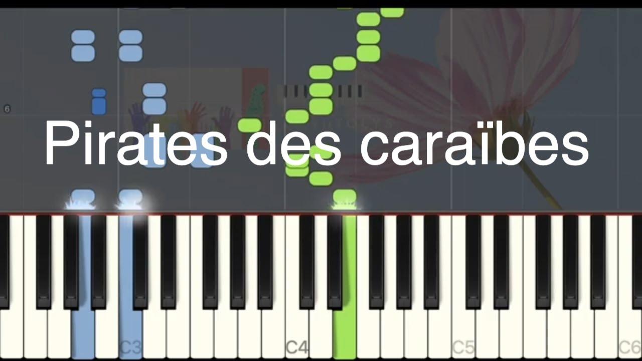 Hans Zimmer - Pirates des caraïbes - Medium piano tuto - YouTube