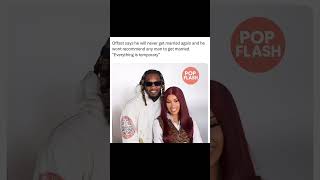 Offset Says Marriage Is Temporary – Here’s Why He’s Done! #cardib #offset #marriage #shorts #viral