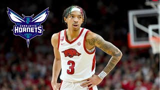 &quot;Welcome to Charlotte&quot; | Nick Smith Jr Arkansas PG Highlights