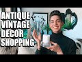 HOME DECOR SHOP WITH ME + HAUL | ANTIQUE + VINTAGE CURATED THRIFT FINDS | AFFORDABLE + AESTHETIC