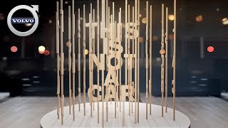 The Volvo stand at the 2018 Los Angeles Auto Show – 'This is not a car'