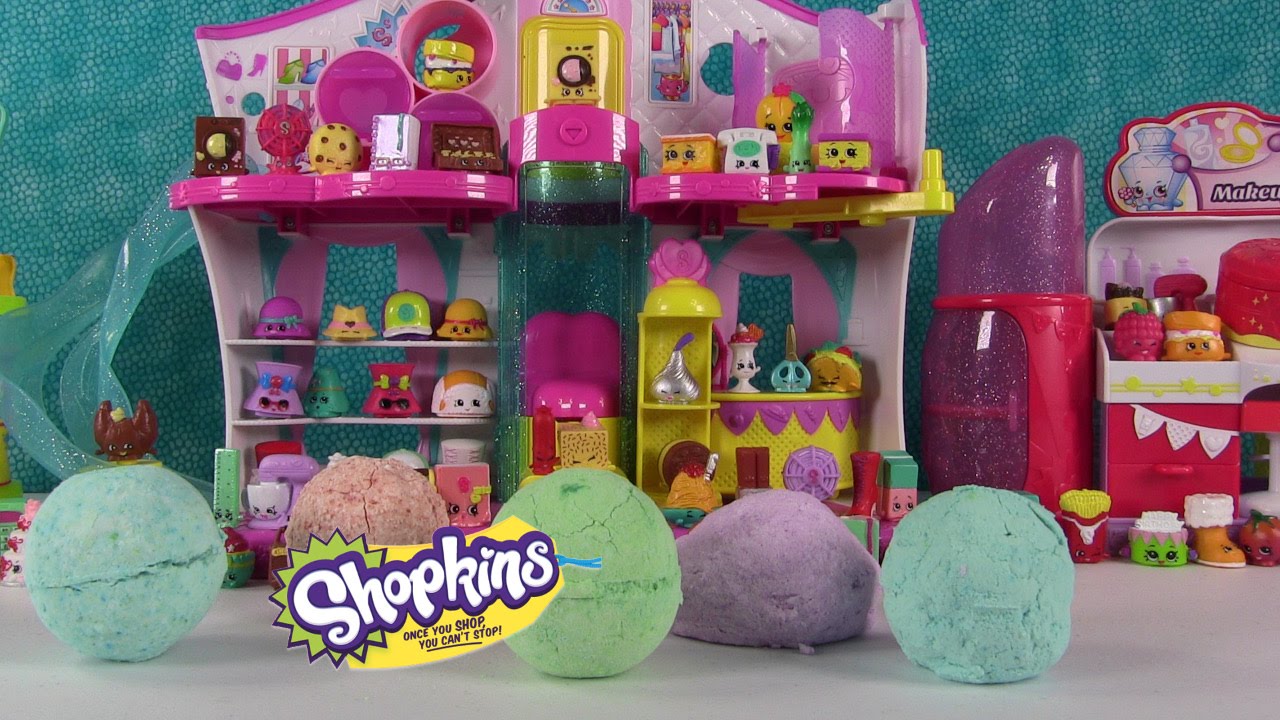Shopkins Bath Bombs Fizzies | LPS & More | Toy Opening Fun | PSToyReviews